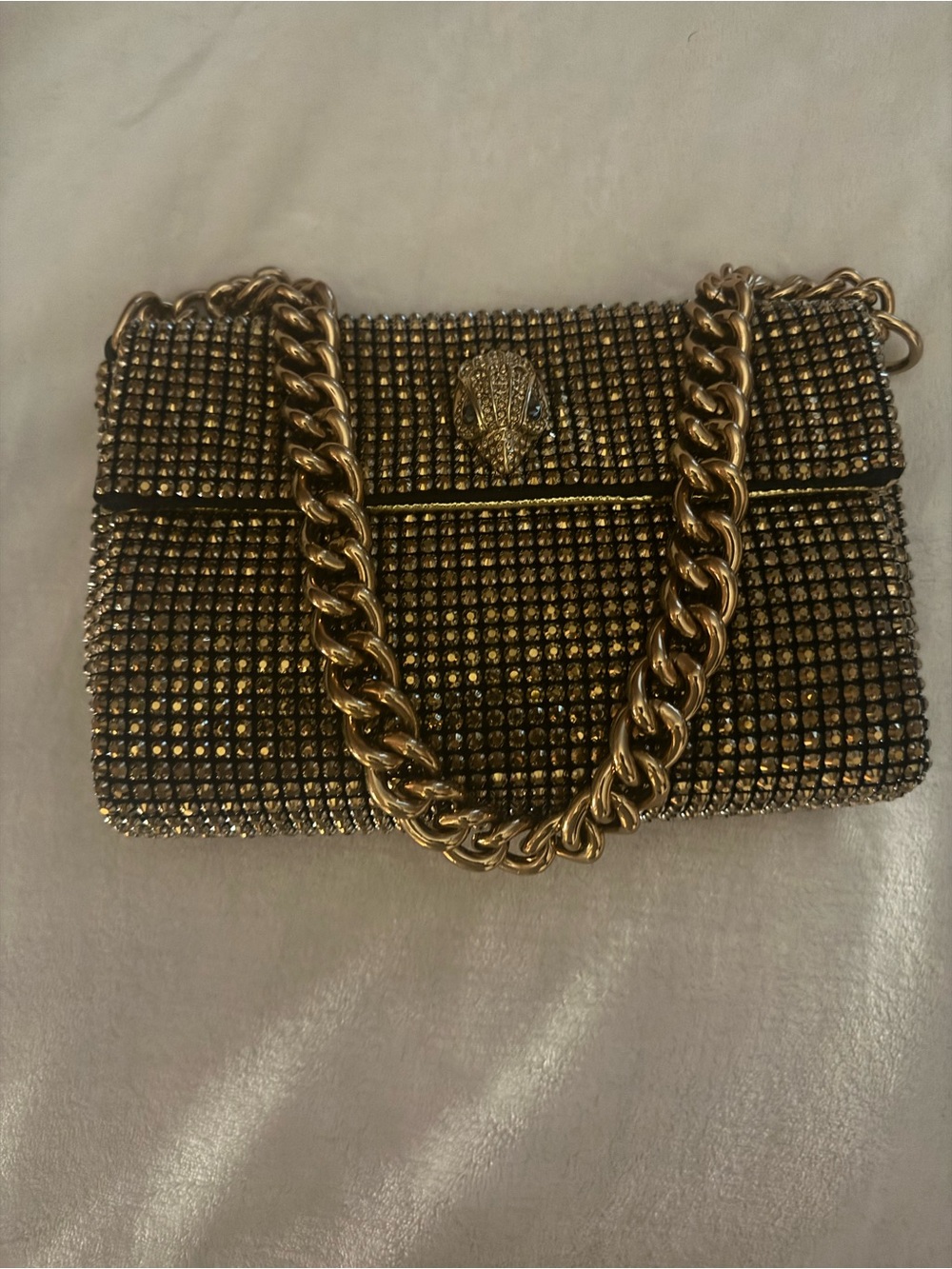 Kurt Gieger Gold Crystal Bag